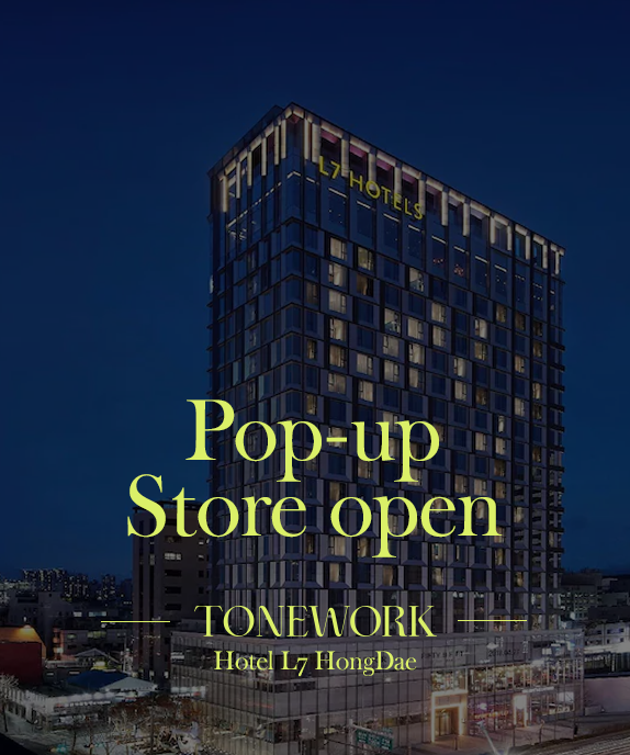 The Opening of the TONEWORK Pop-Up Store